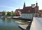 Regensburg, Alter Salzstadel an der Steinernen Brücke : Restaurant